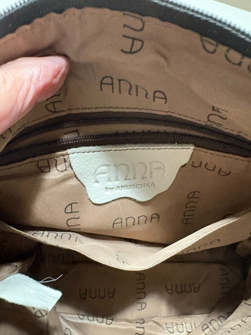 Preowned Anna by Anuschka Shoulder/Crossbody Bag in Good Condition - Picture 11 of 15